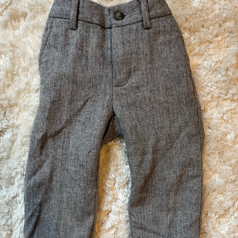 EUC Janie and Jack Charcoal Pants